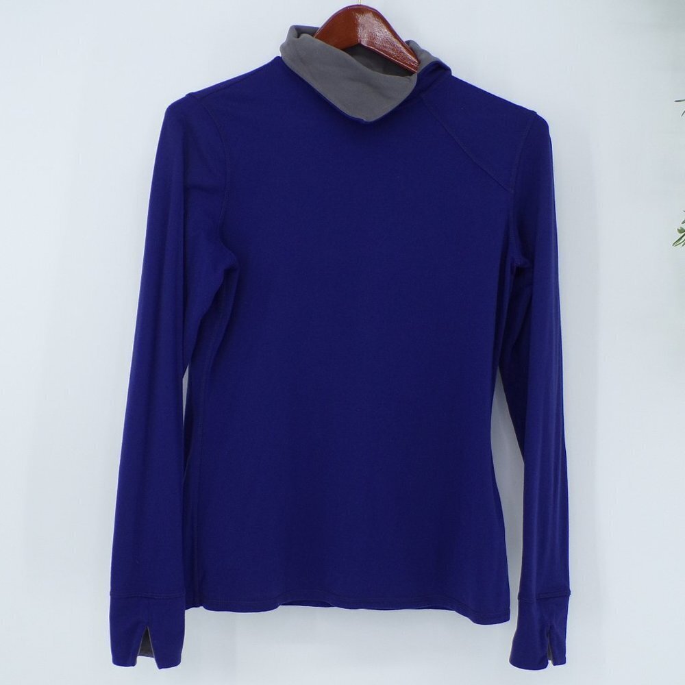 Athleta Women's Stretch Nylon Mock Neck Top - size M
